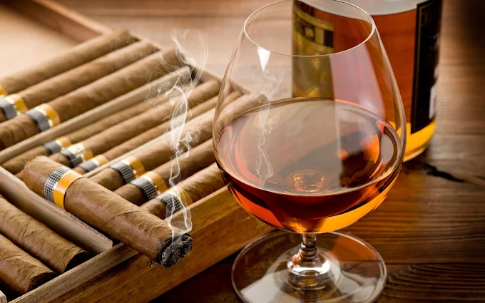 Cigars and cognac