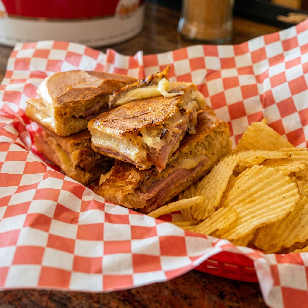 The Cuban sandwich at Cigar Republic USA