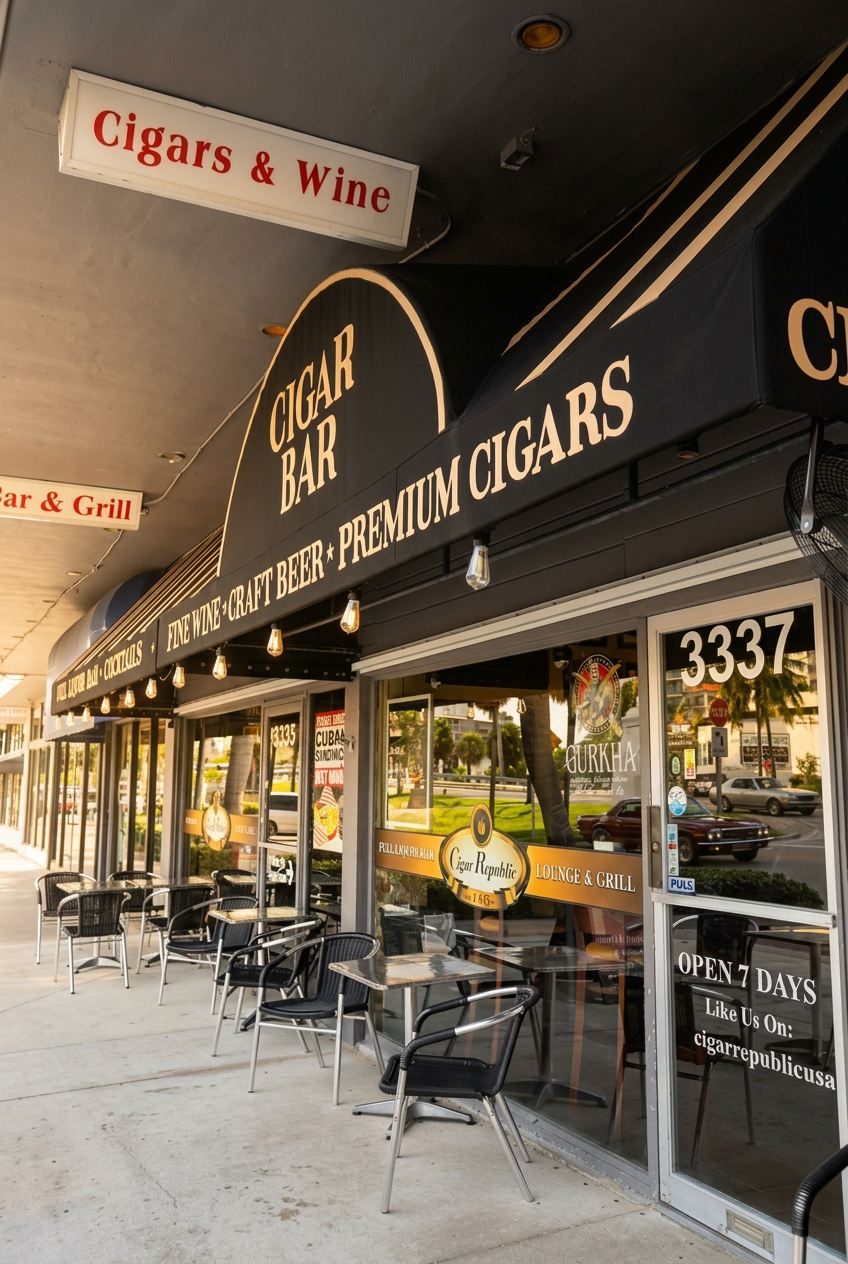 Cigar Republic USA storefront